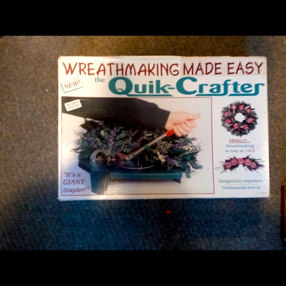 Vintage wreath maker